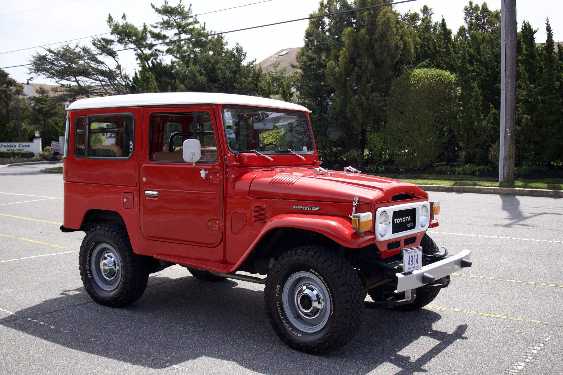1980 Toyota Land Cruiser BJ40 — Signal Red frame-off restoration by Yota Universe